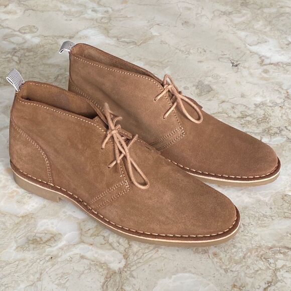 Softmoc Suede Leather Chukka Desert Boots - Picture 1 of 12